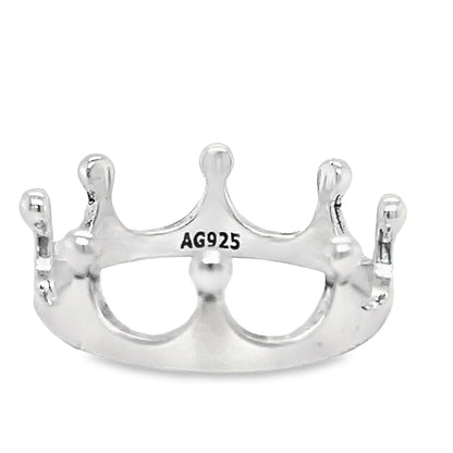 R844 Smooth Crown Ring