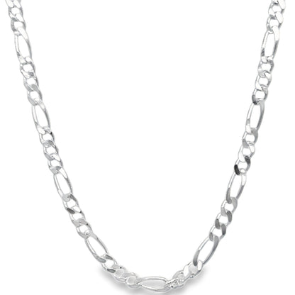 CA274 Figaro Chain Necklace-3mm