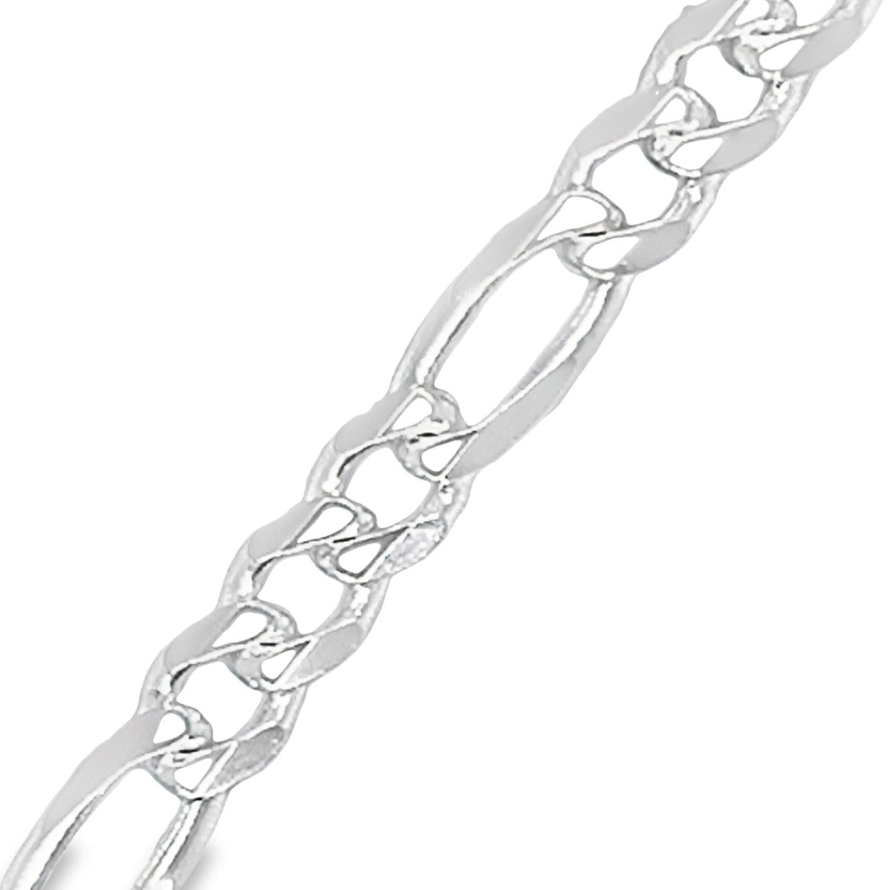 CA275 Figaro Chain Necklace-3.5mm