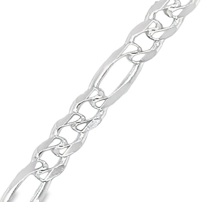 CA275 Figaro Chain Necklace-3.5mm