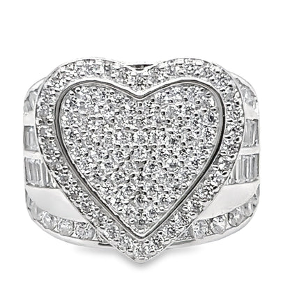 R849 Heart Princess Ring