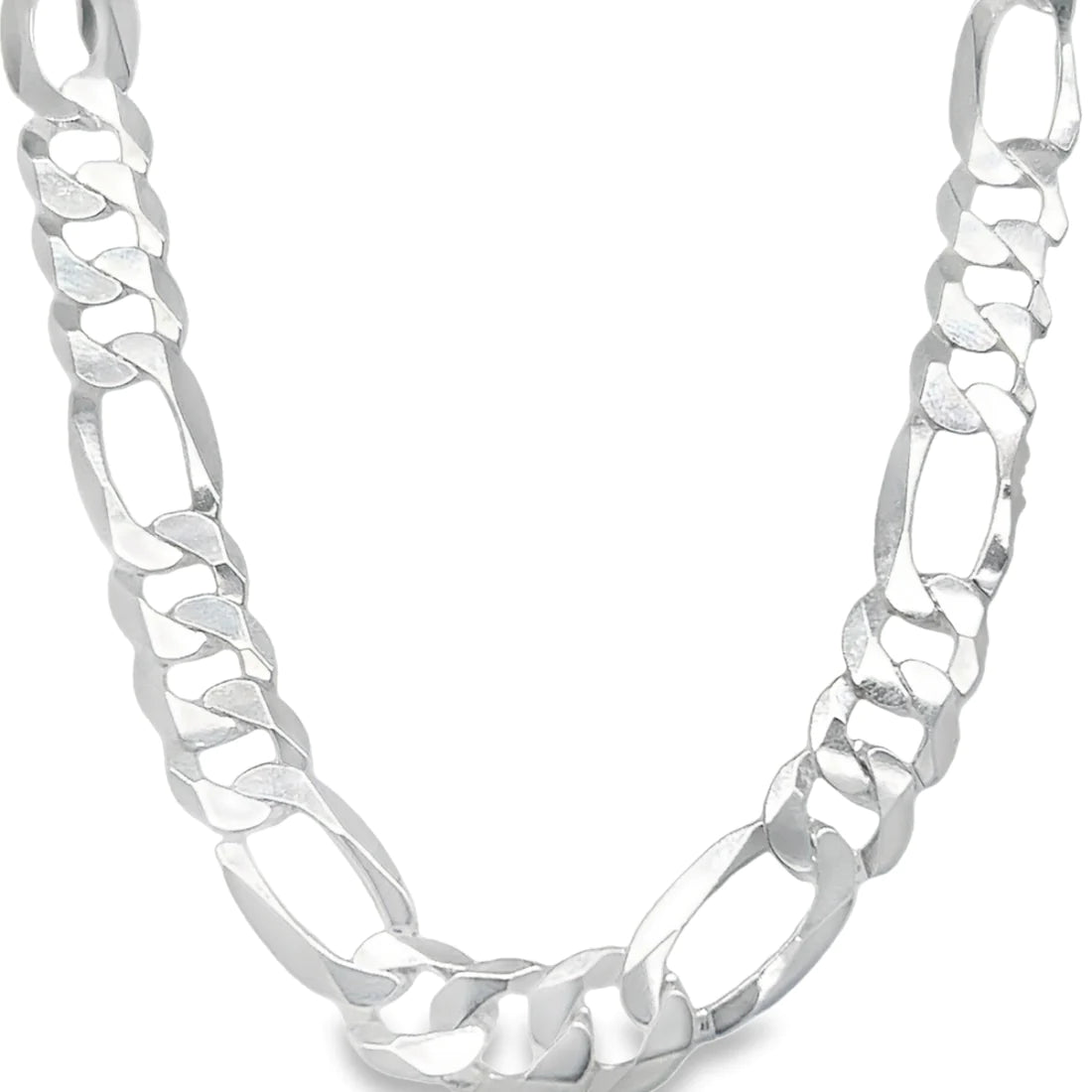 CA276 Figaro Chain Necklace-10mm