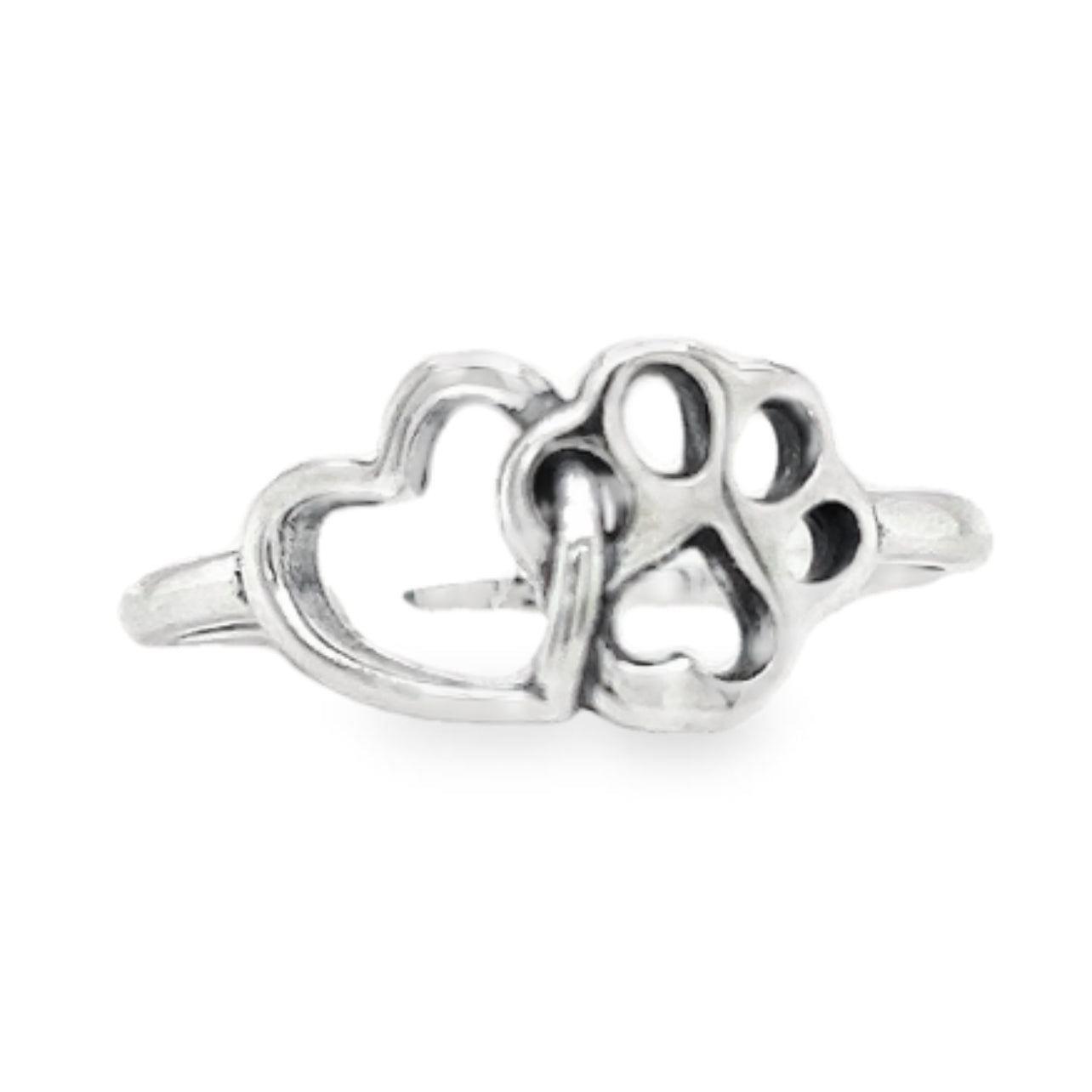 R846 Heart Pet Ring