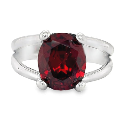 R866 Red Stone Elegant Ring