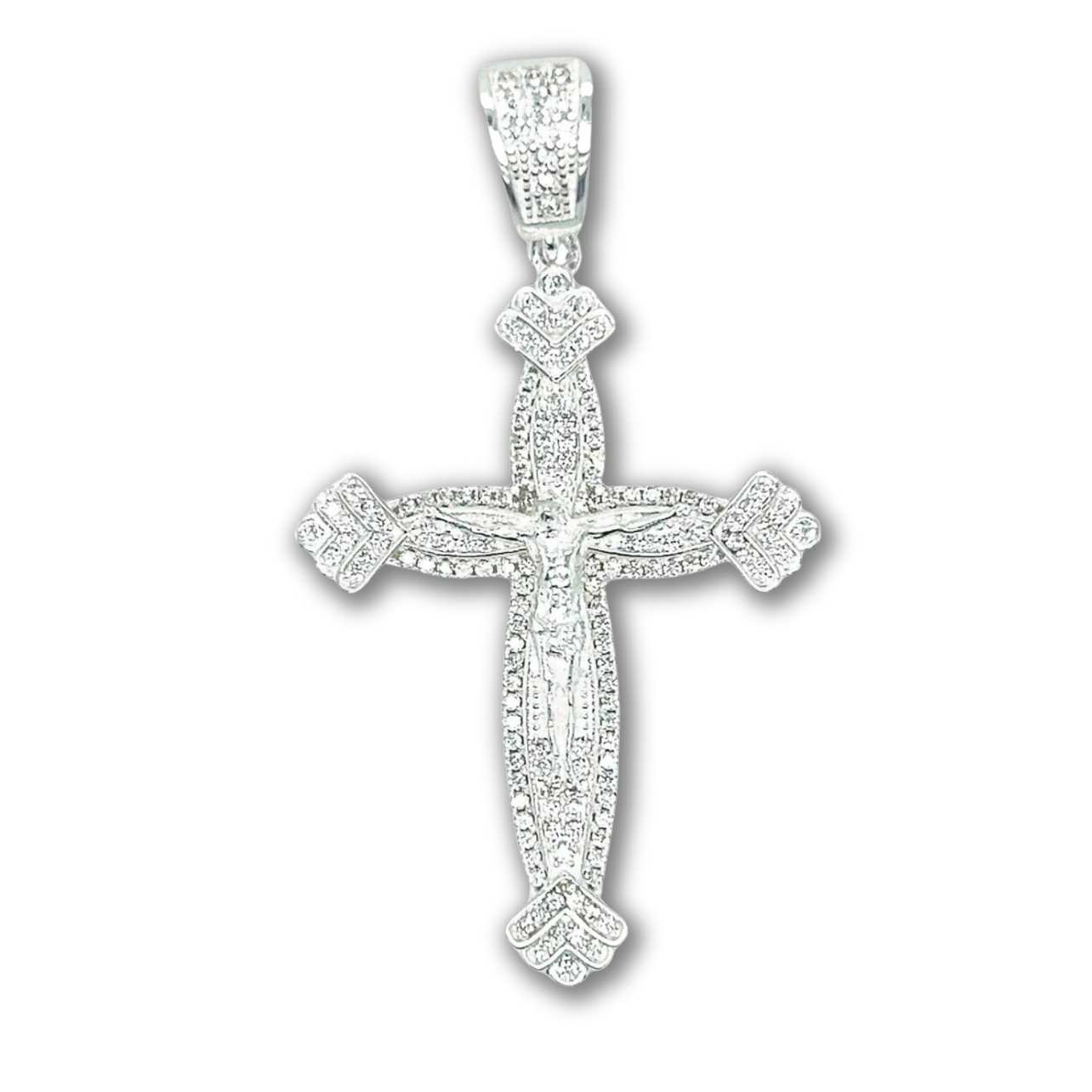 D1367 Jesus CZ Pendant