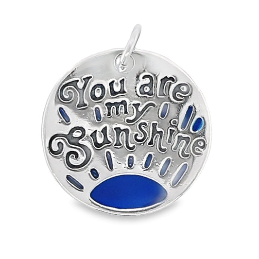 D1235 Blue Sunshine Pendant