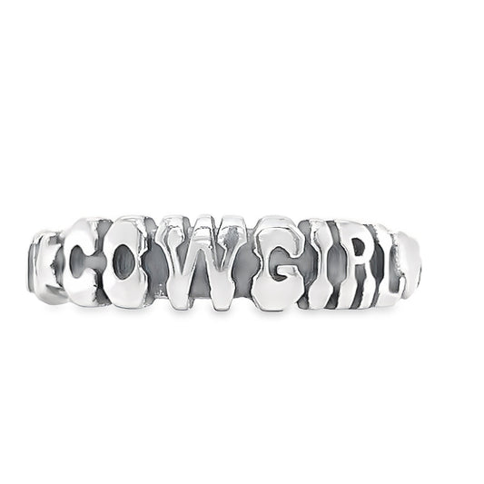 R884 Cowgirl Band Ring