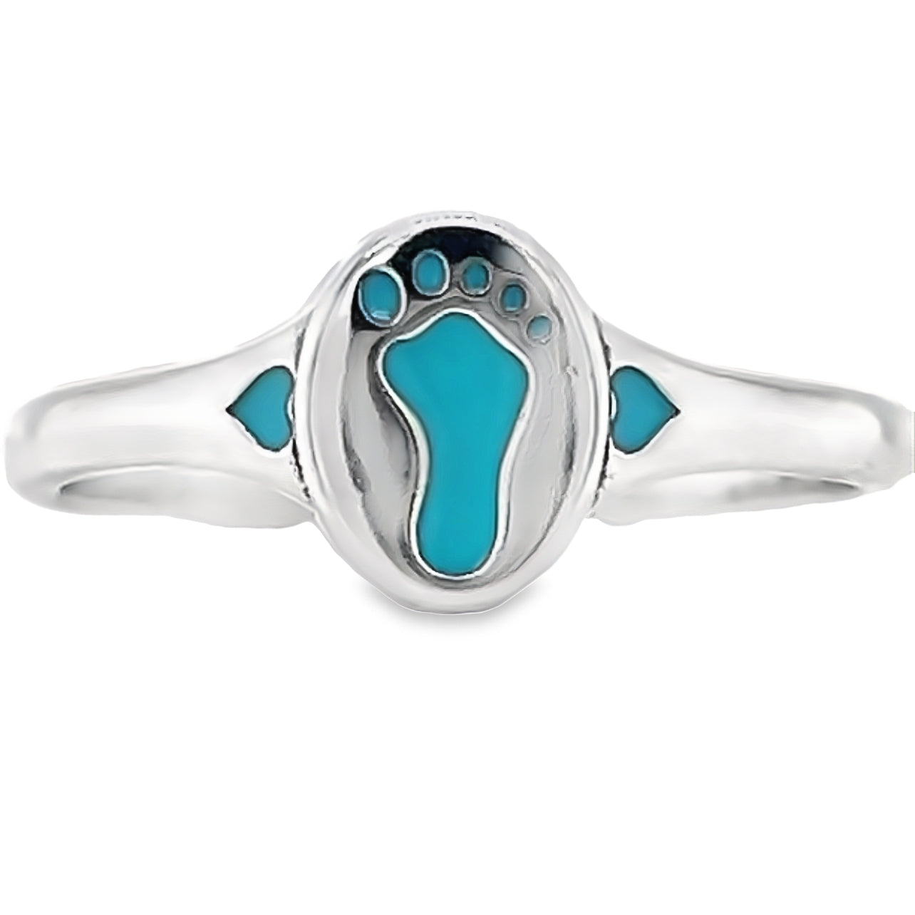 R925 Blue Foot Ring