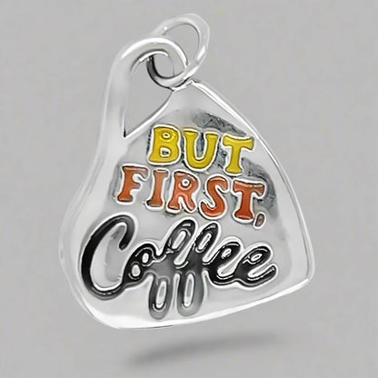 But First Coffee Pendant