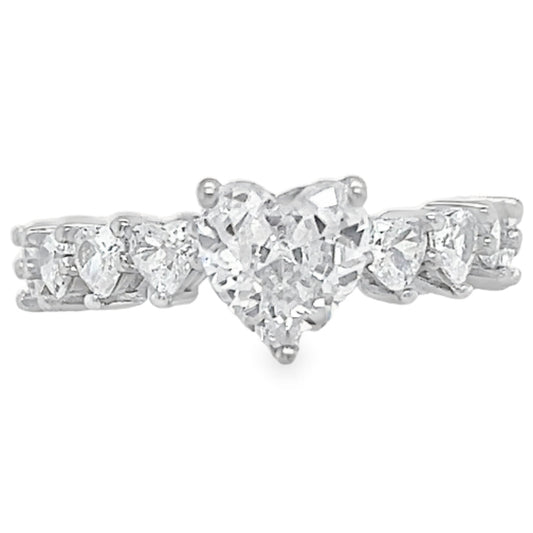 R940 Heart Eternity Ring