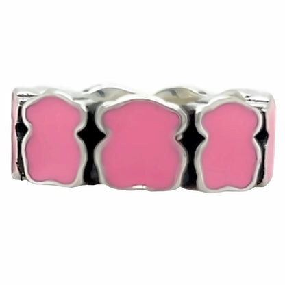 R914 Pink Bear Ring