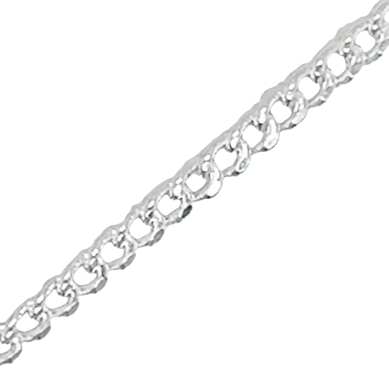 CA344 Curb Cuban Chain Necklace 1.5mm