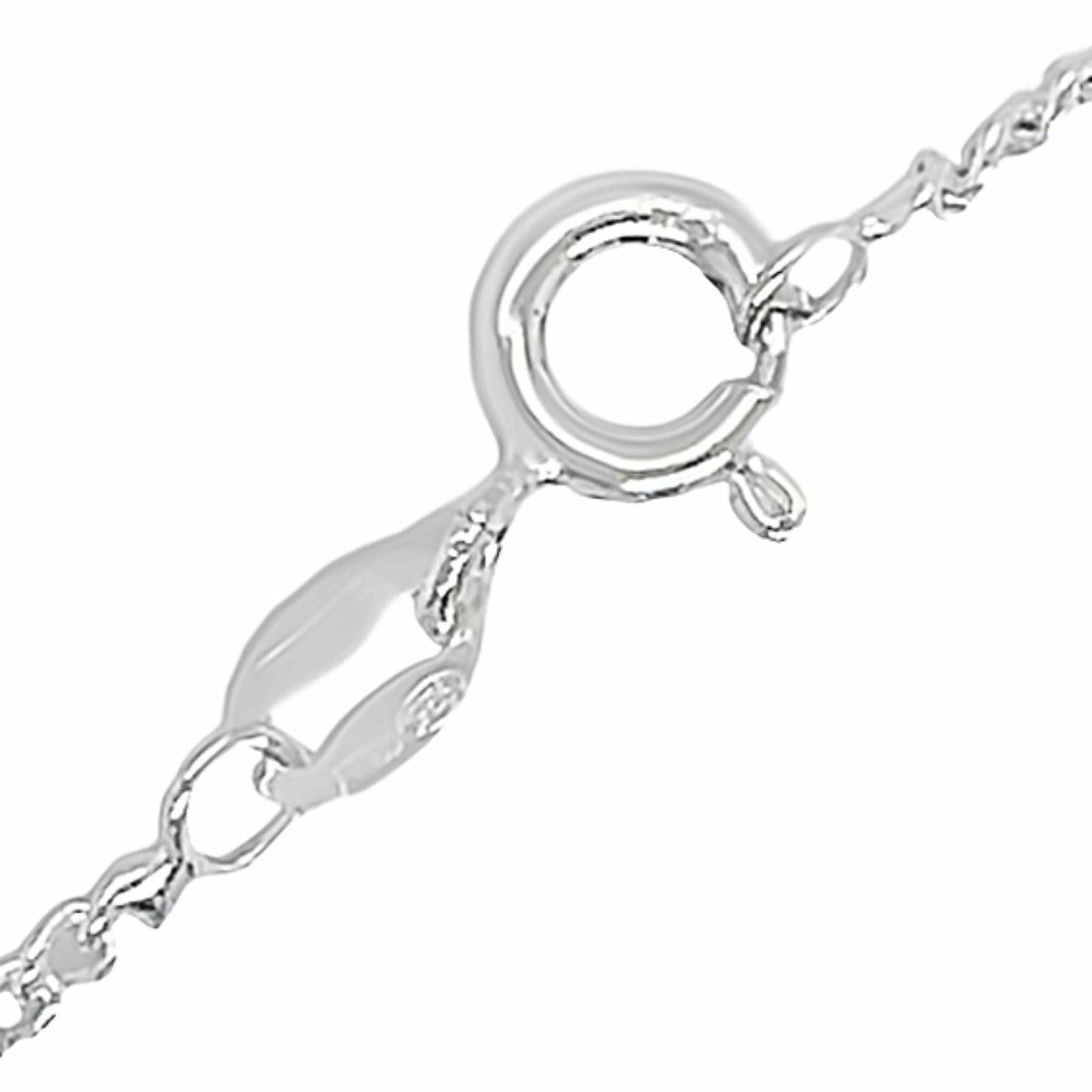 CA344 Curb Cuban Chain Necklace 1.5mm