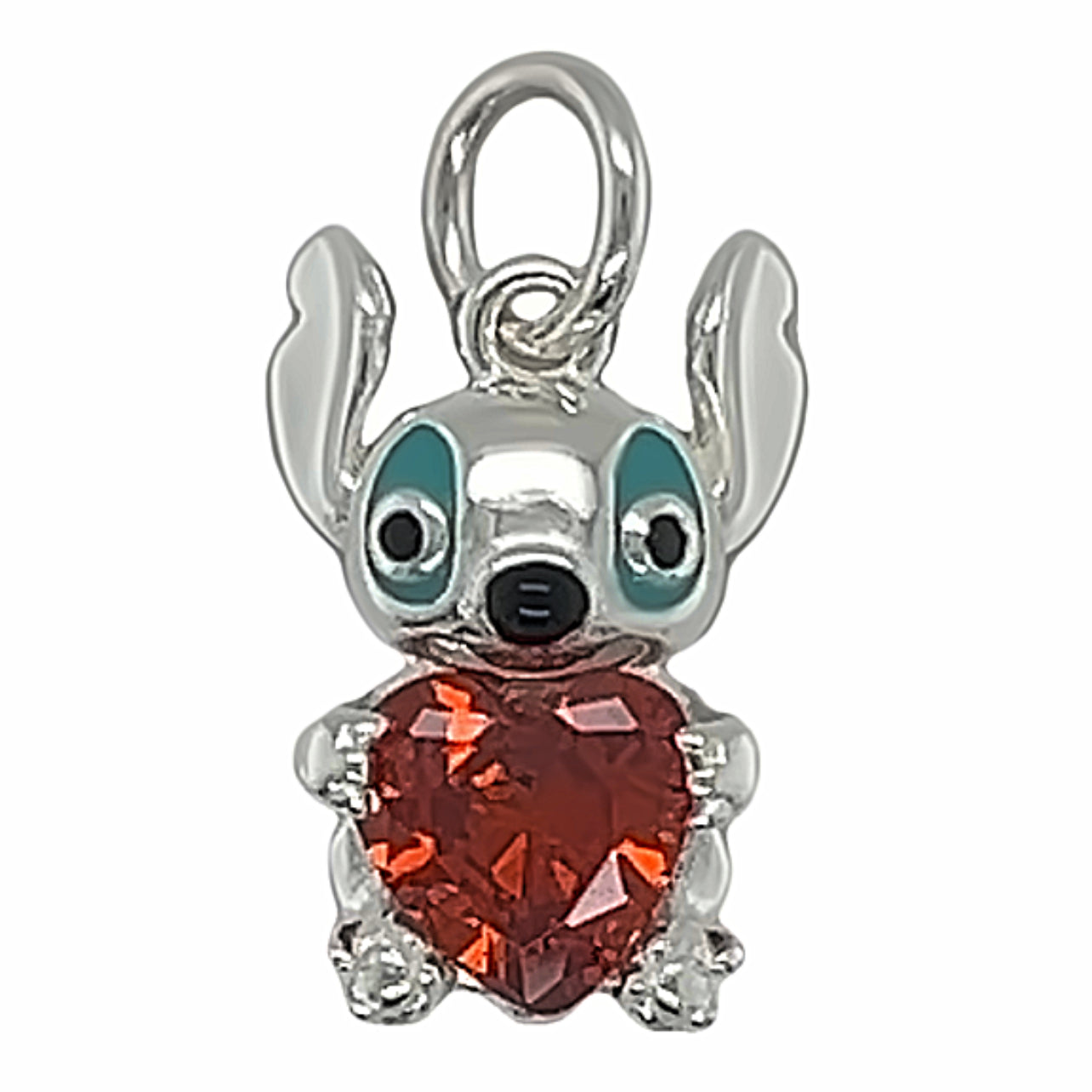 D1128 Monster Red Stone Pendant