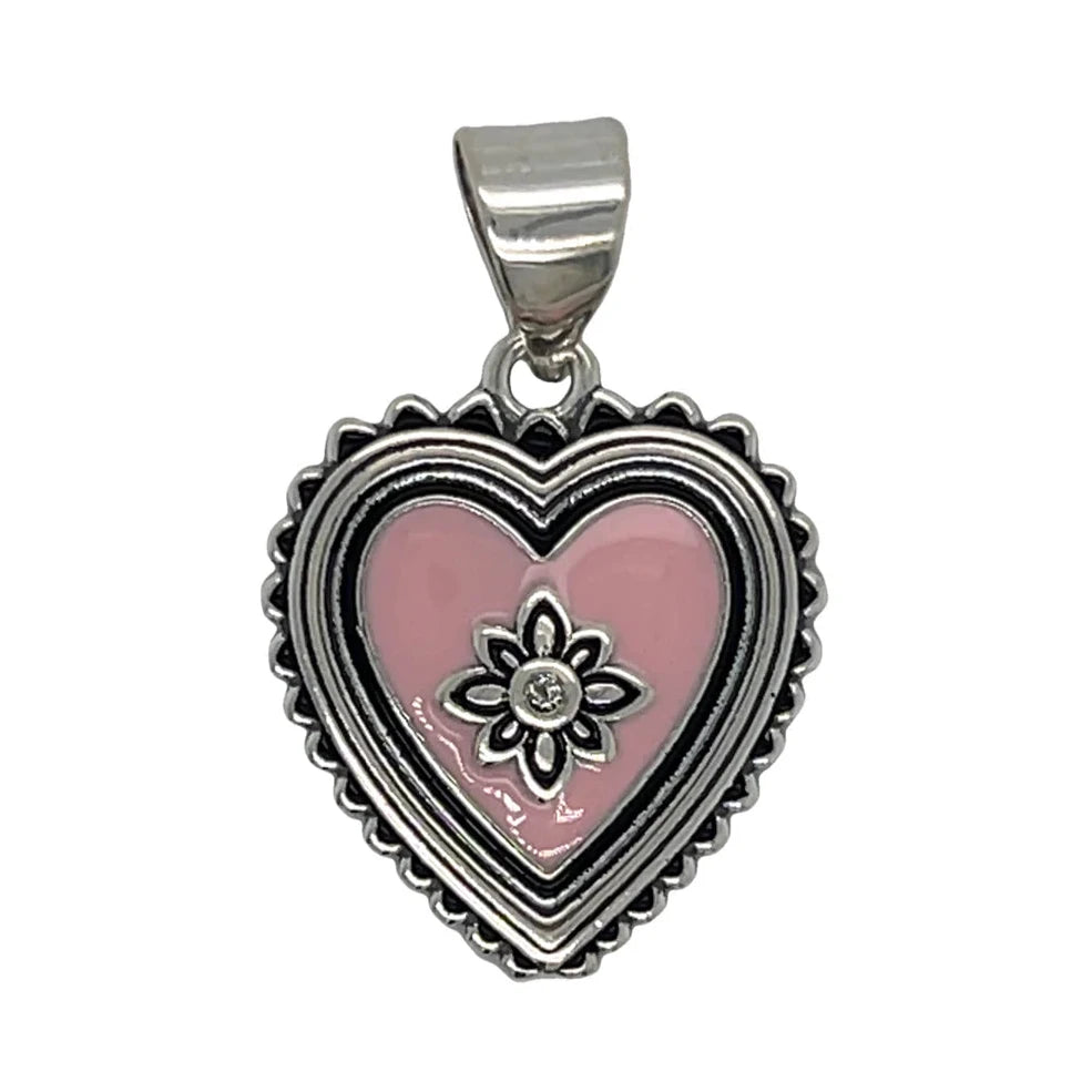 Pink Heart Pendant