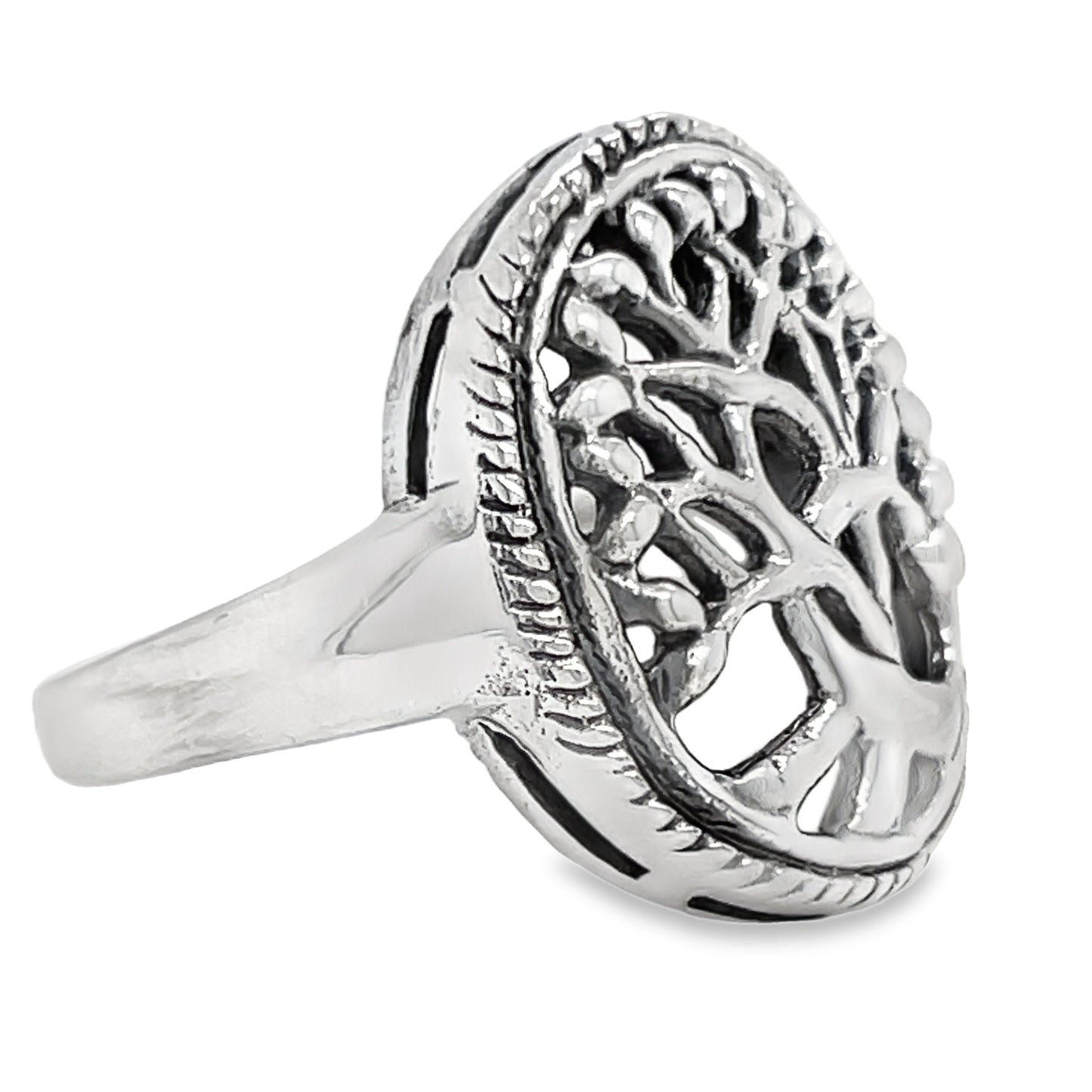 R9020 Oval Tree Of Life Ring NJ