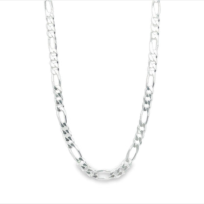 CA248 Figaro Fl Chain Necklace 4.5mm