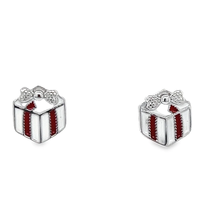 Christmas box Post Earrings