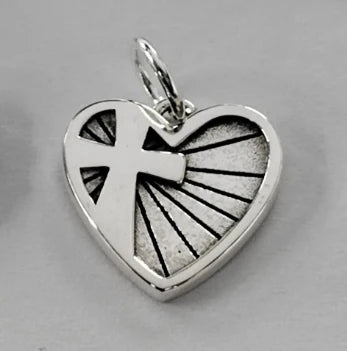 Cross Heart Pendant