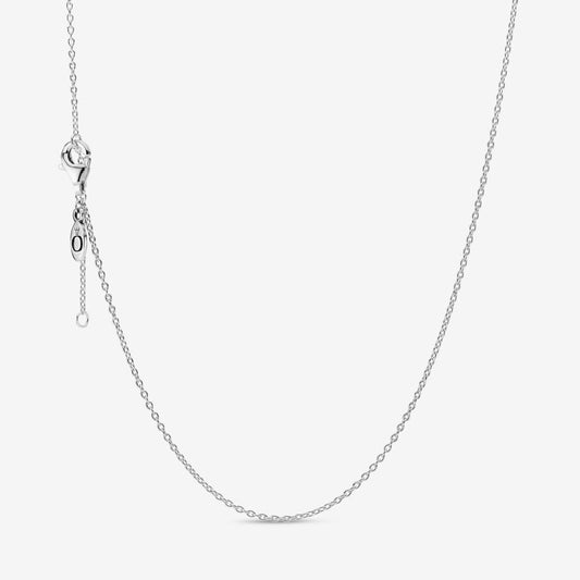 CA457 Thin Anchor Chain Necklace