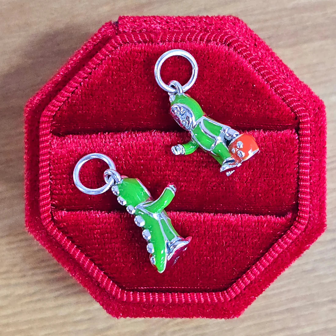 Dino Costume Charm Pendant