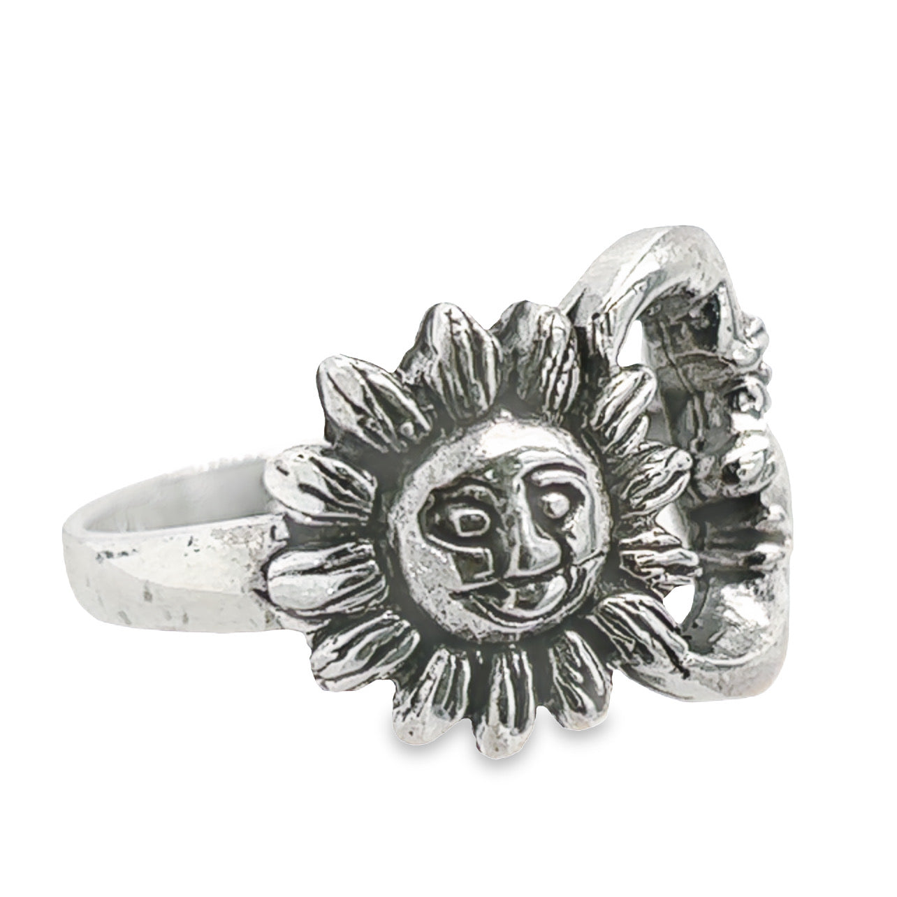 R586 Sun And Moon Ring