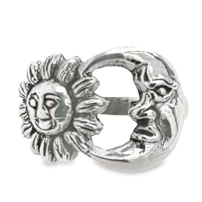 R586 Sun And Moon Ring