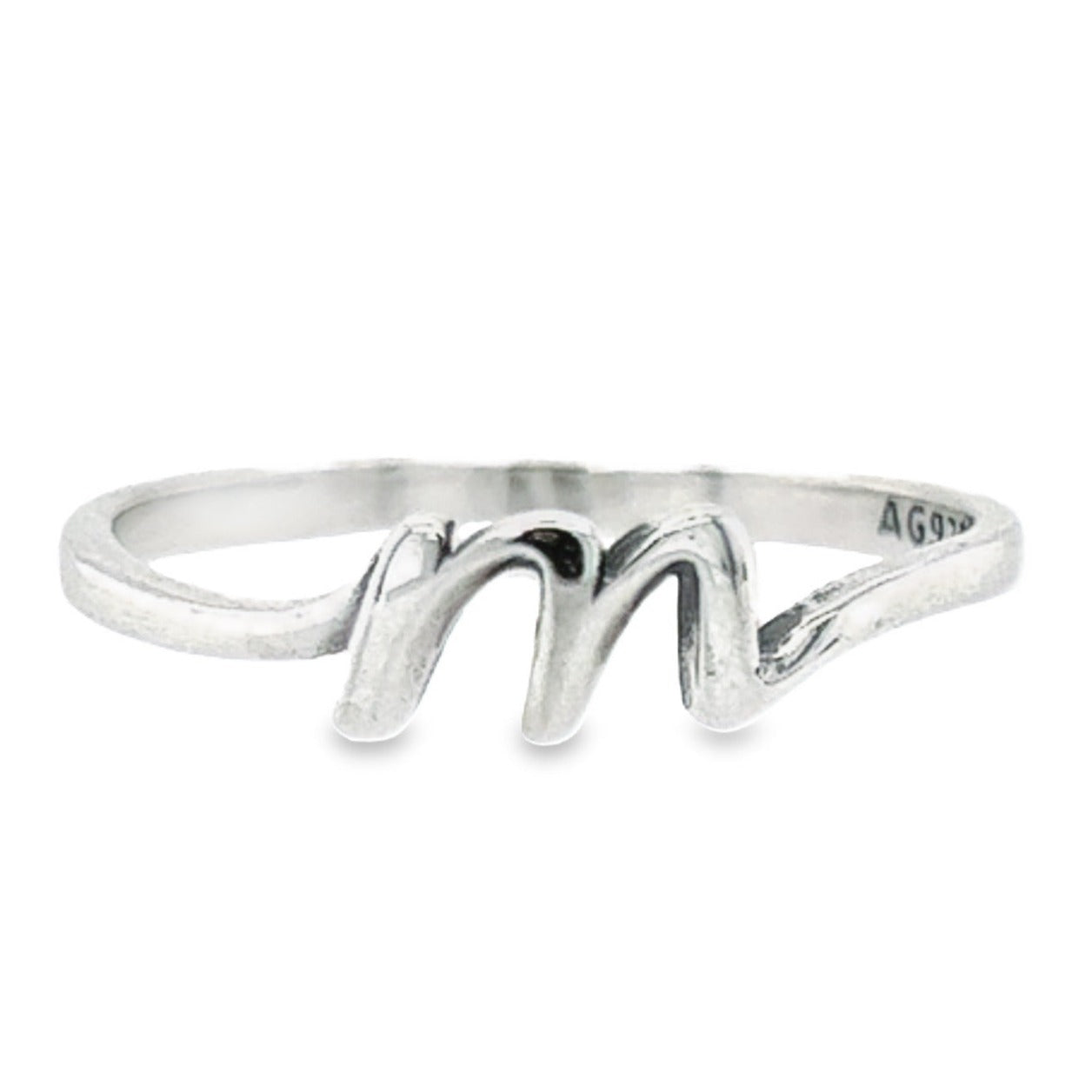 RM1 Letter M Ring