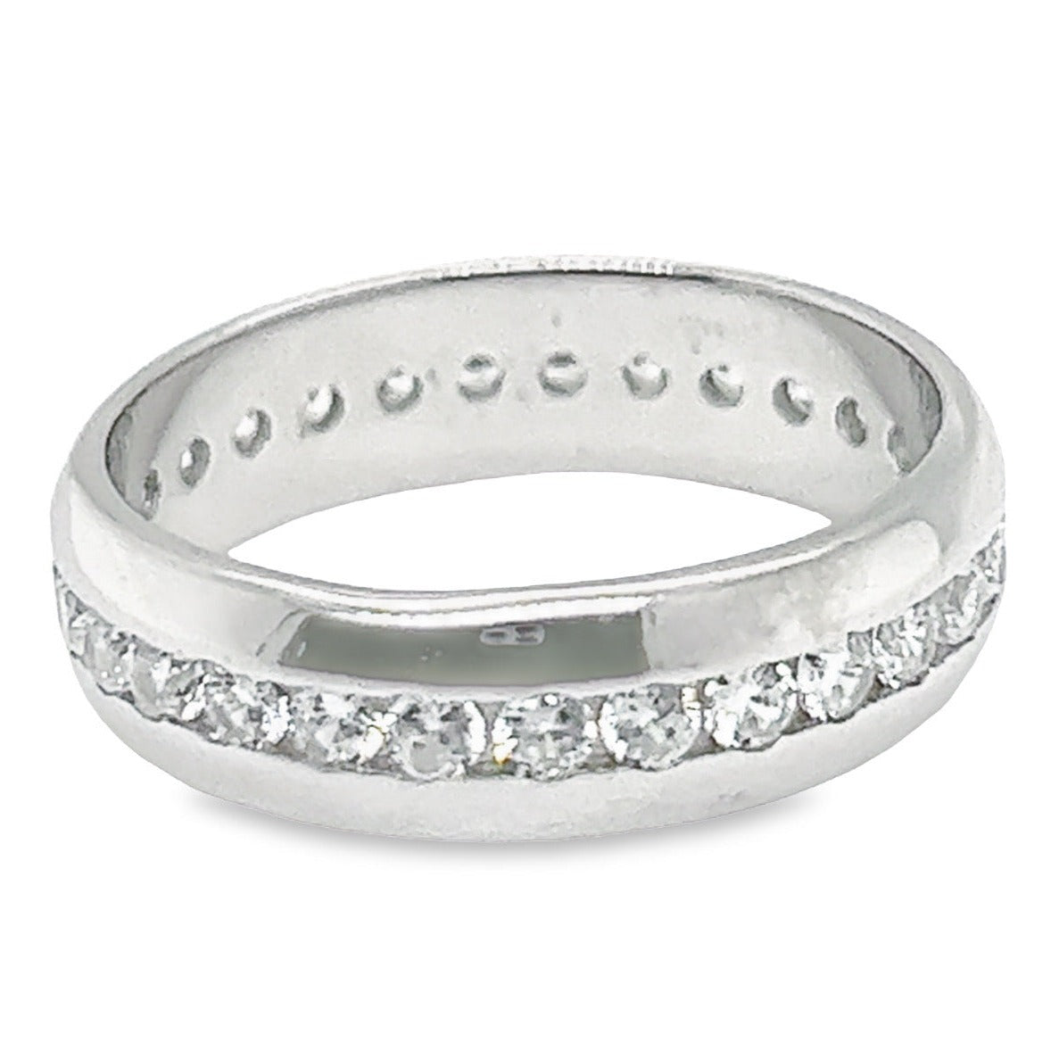 R426 Band CZ Pave Ring