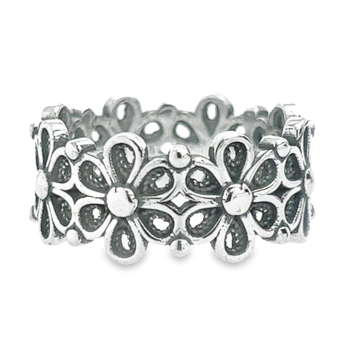 R103 Flower Cut Ring