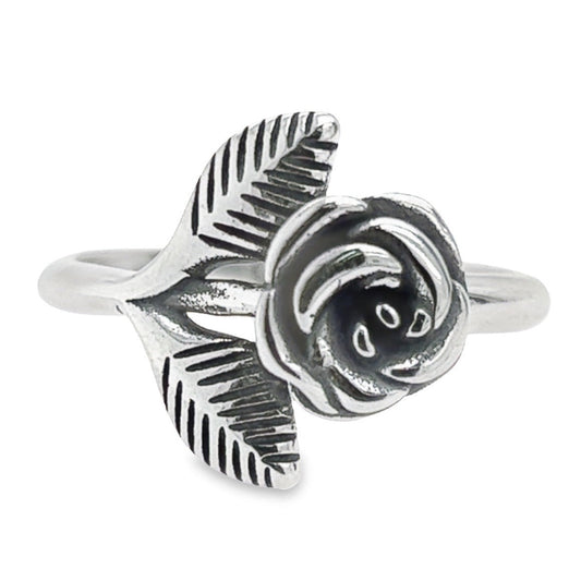 R132 Rose Flower Ring