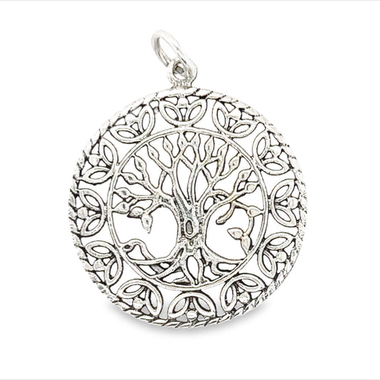 D962 Tree Cut Pendant