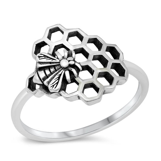 R346 Honeycomb Ring