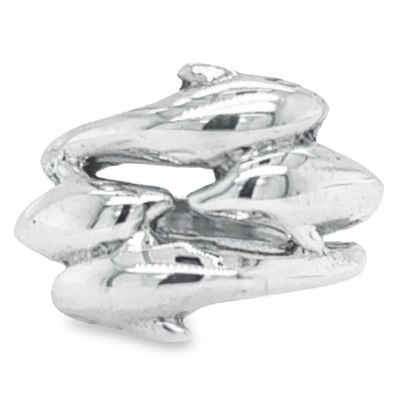 R9014 Four Dolphins Wrap Ring