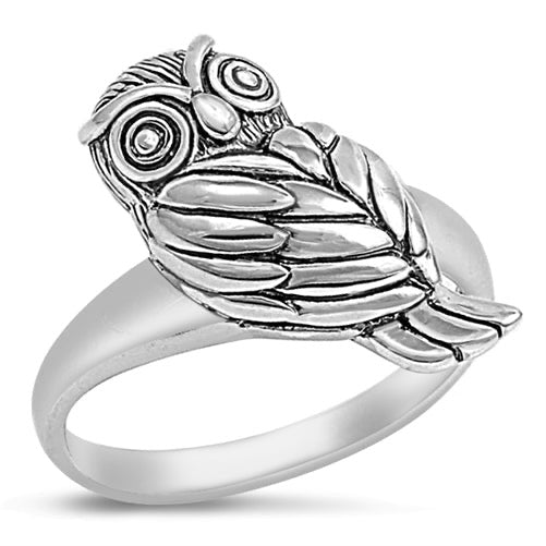 R557 Owl Ring