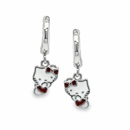 P393 Kitty Earring