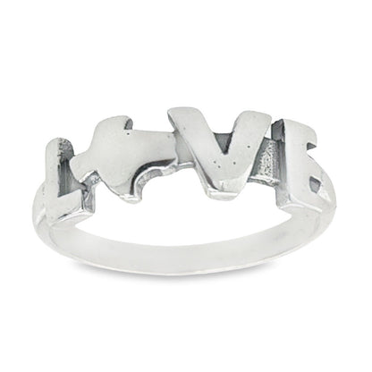 R286 Love Texas Ring