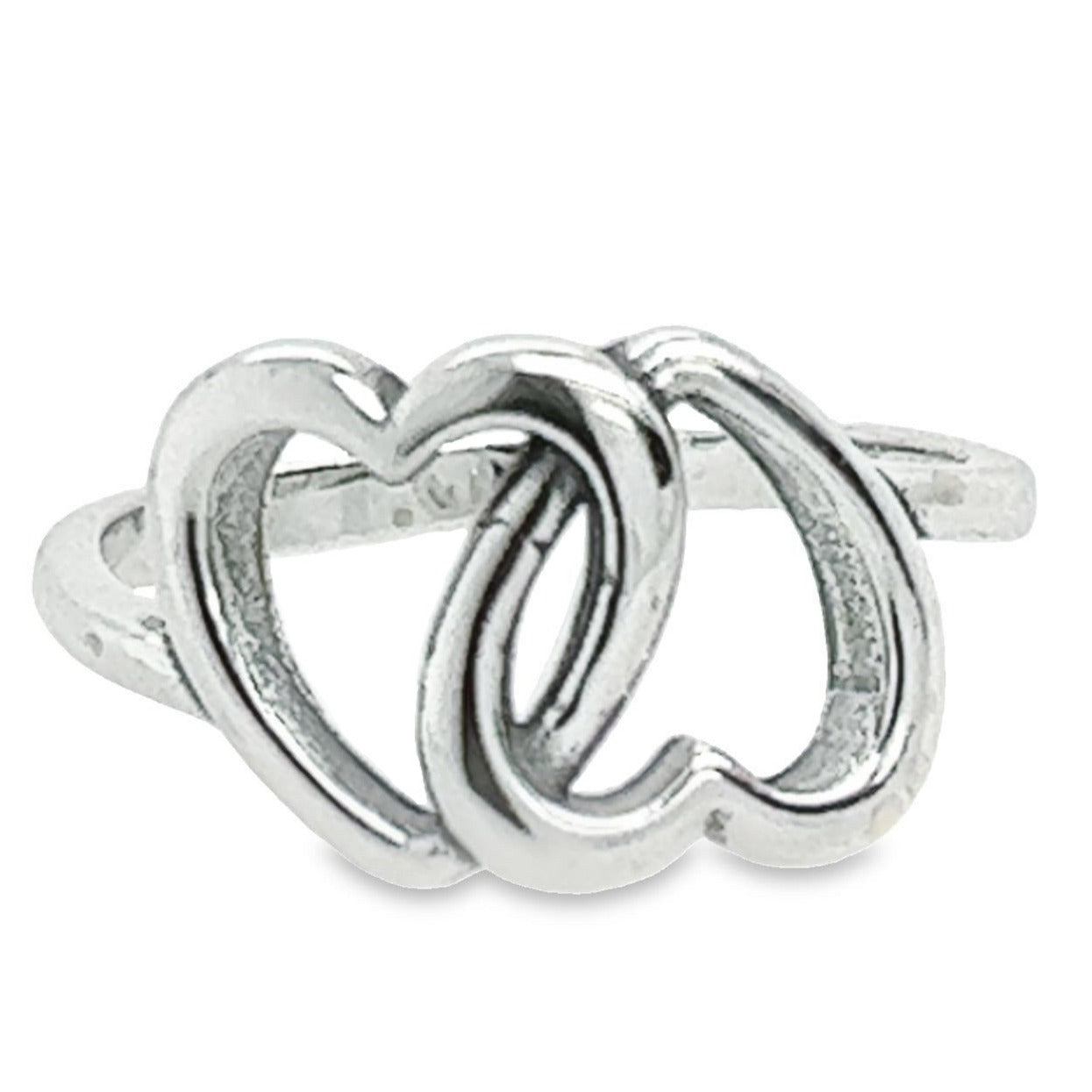 R12 Linked Heart Ring