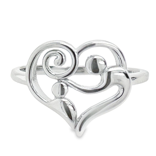 R2 Heart Ring