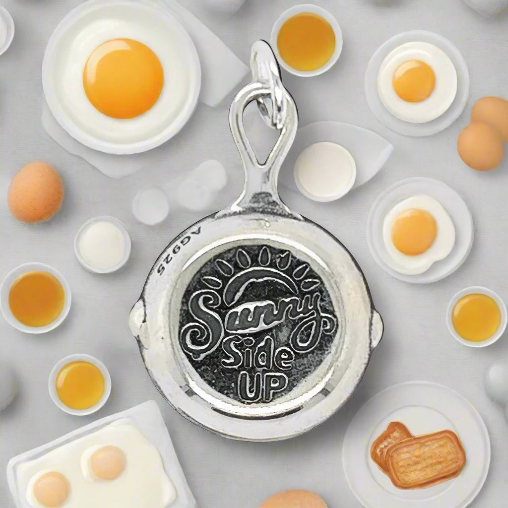 Fried Egg Pendant