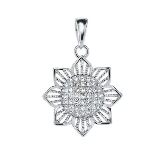 D1601 flower pendant