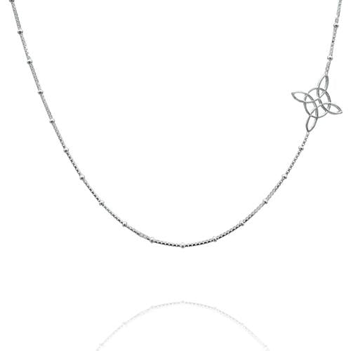 CA489 Witch Knot Necklace 18"