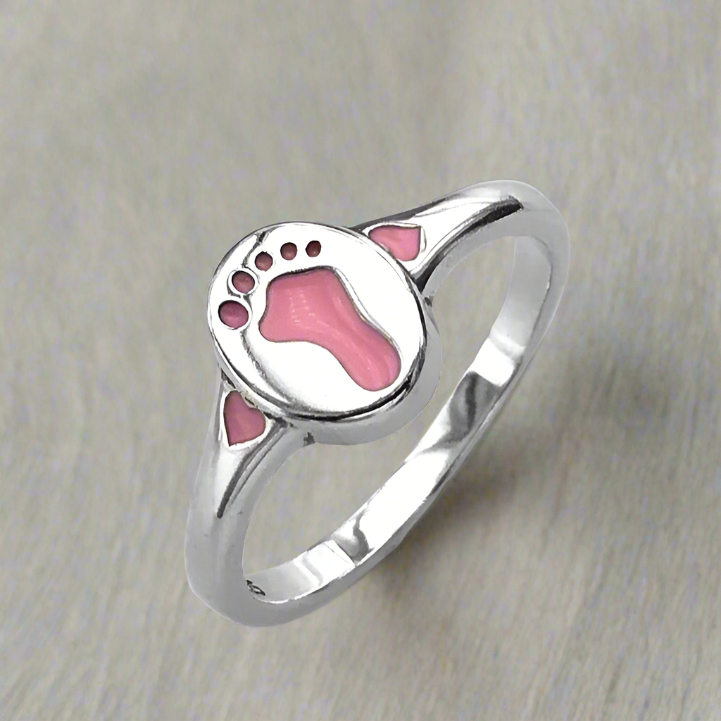 R924 Pink Foot Ring