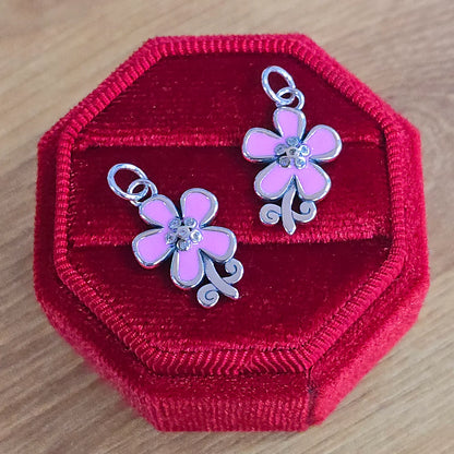 Color Flower Pendant