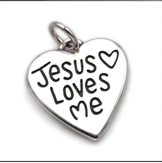 D1926 Jesus Loves Me Pendant