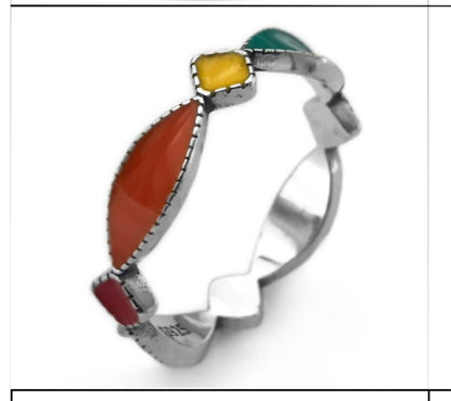 R918 Multicolor Elegant Ring