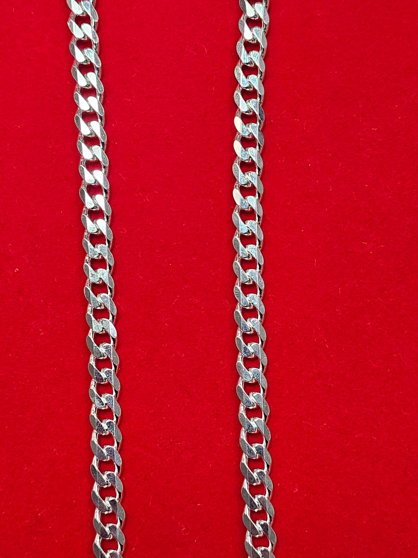 CA347 Cuban Curb Chain Necklace 6.5mm