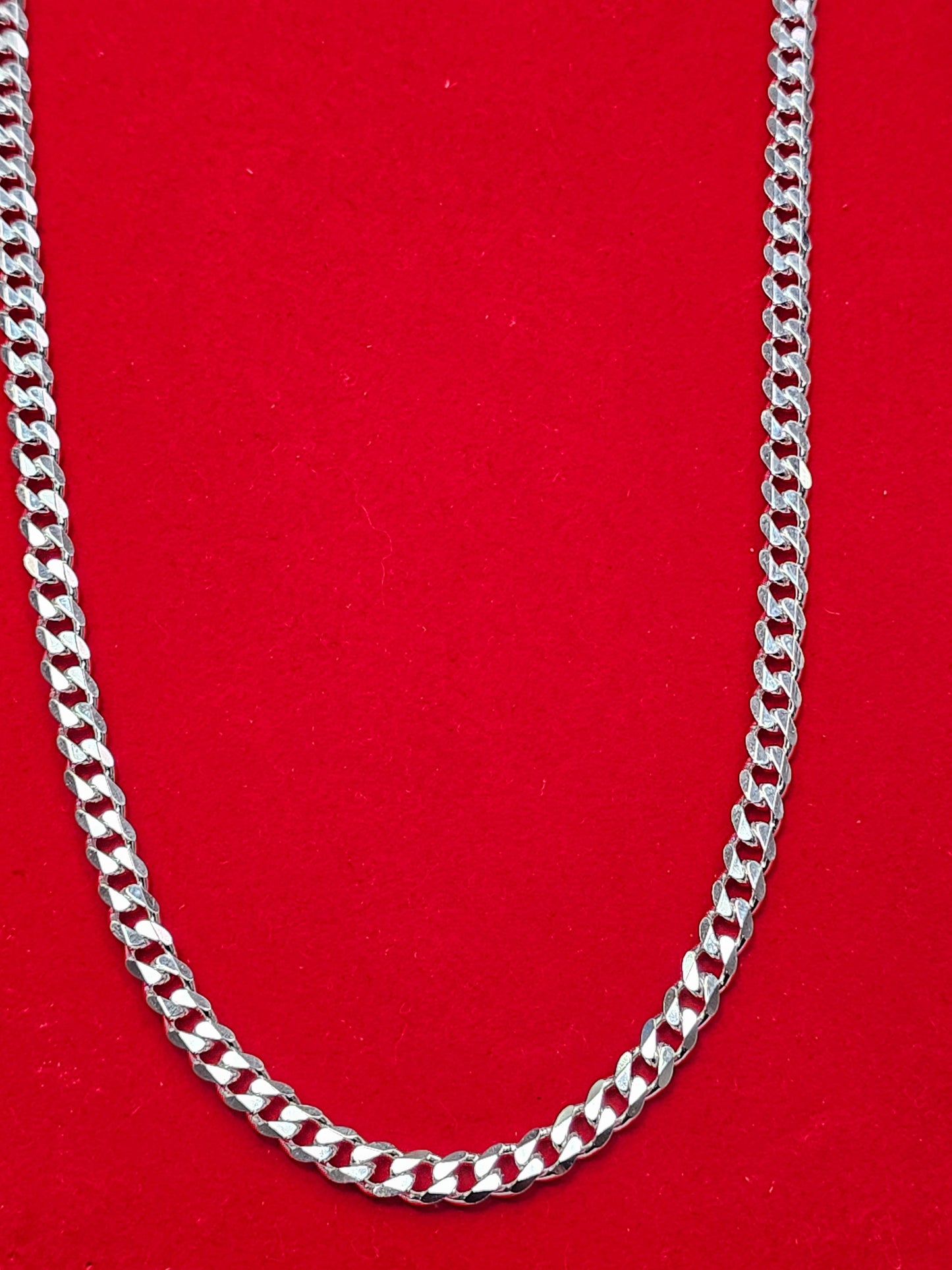 CA347 Cuban Curb Chain Necklace 6.5mm