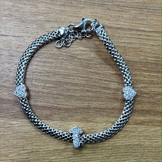 M394 key Heart Bracelet